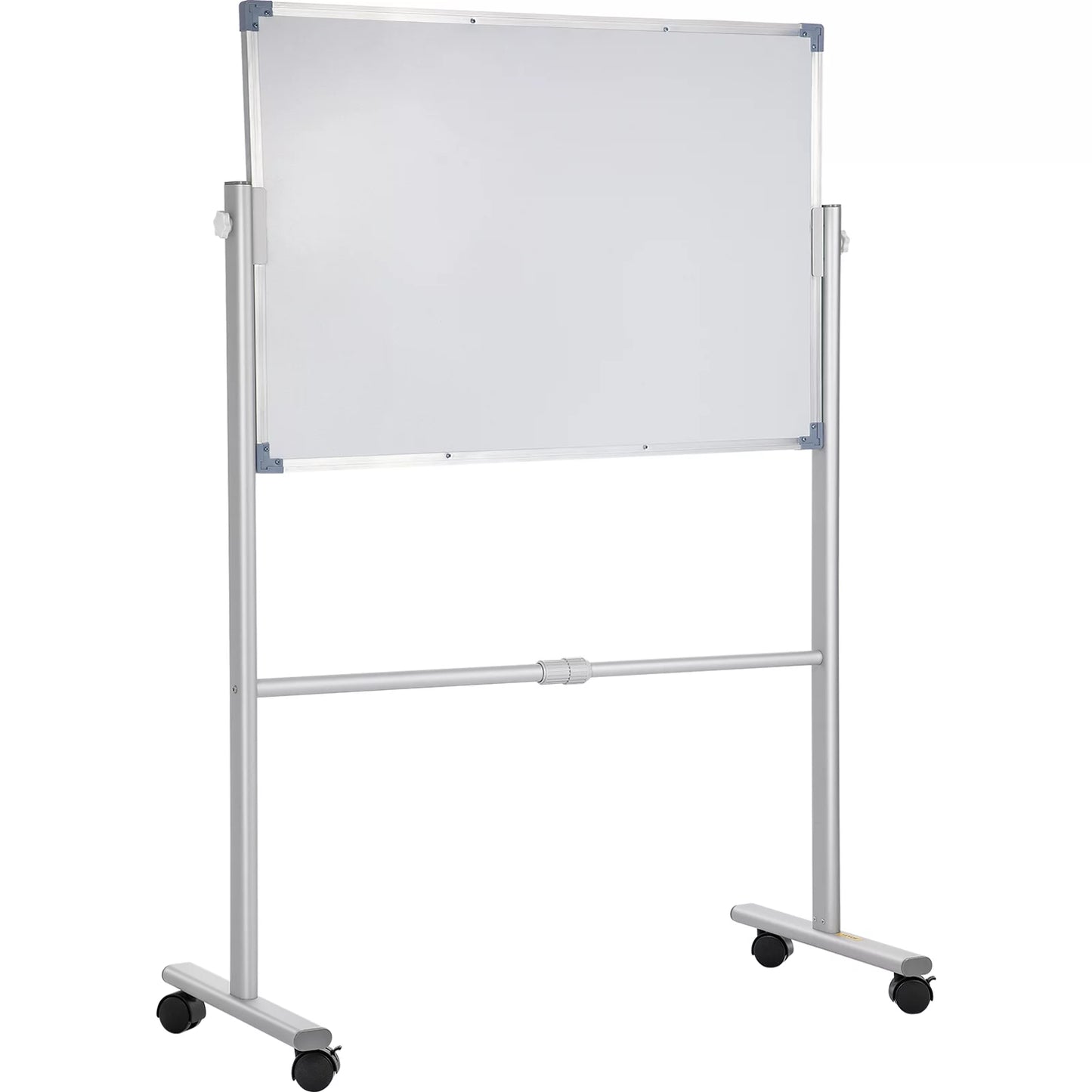 BENTISizeM Mobile Magnetic Ivoryboard Dry Erase Board  w/ Sizetand 36" x 24" Double Sizeided with Height Adjustable Aluminum Frame and 360 Reversible Rolling Lockable Sizewivel Wheels for Office Sizechool Home