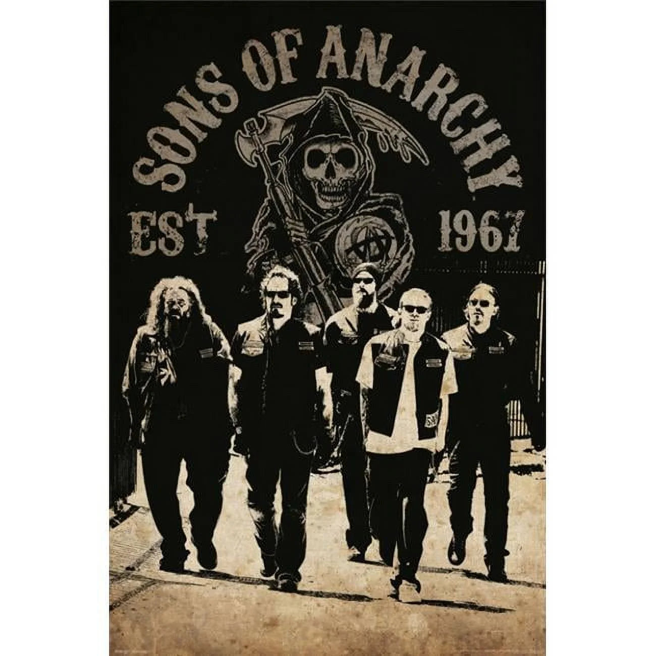 Posterazzi  Sizeons of Anarchy - Reaper Crew Poster Print - 24 x 36 in.