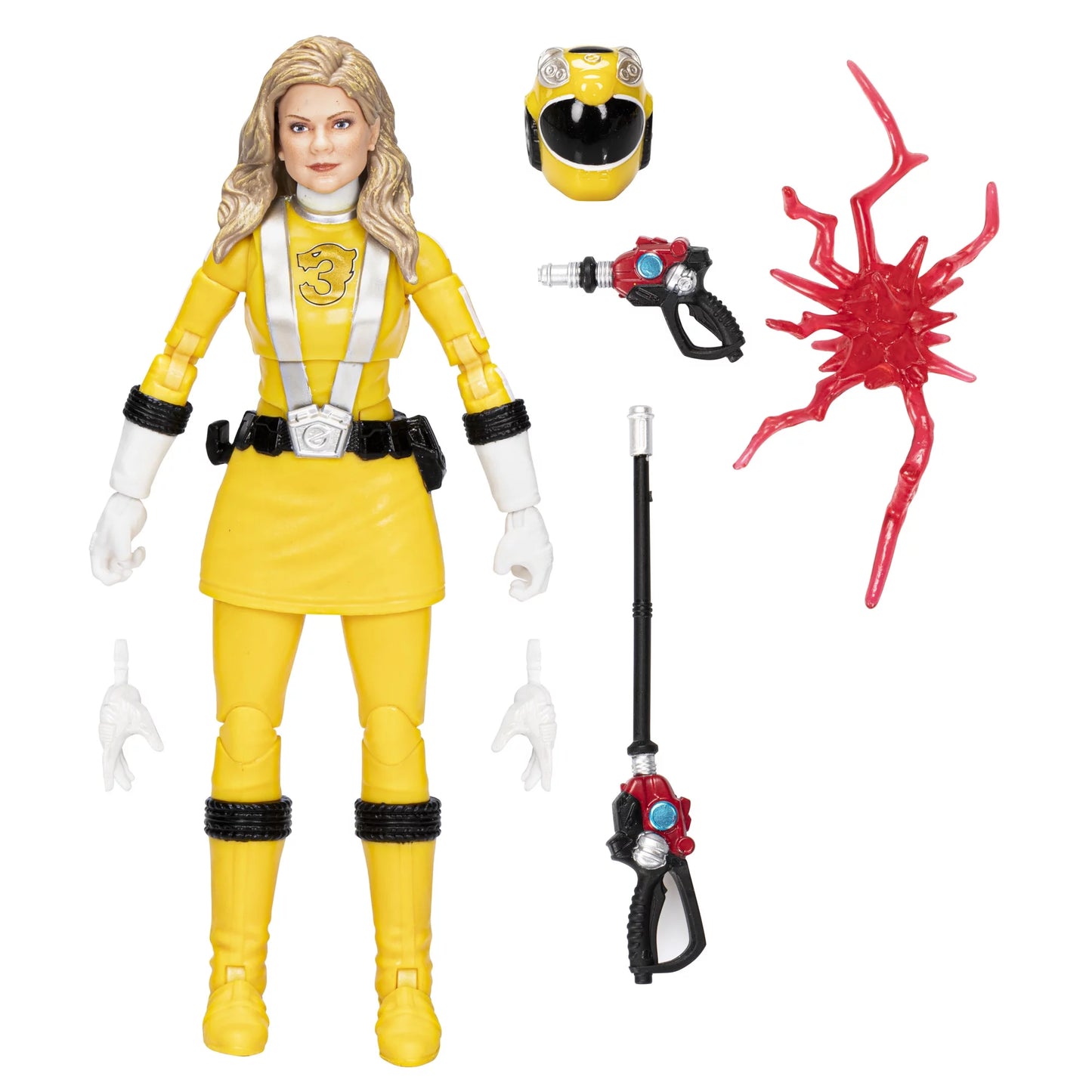 Power Rangers: Lightning Collection RPM Yellow Ranger Kids Toy Action Figure for Boys and Girls Ages 4 5 6 7 8 and Up (6")