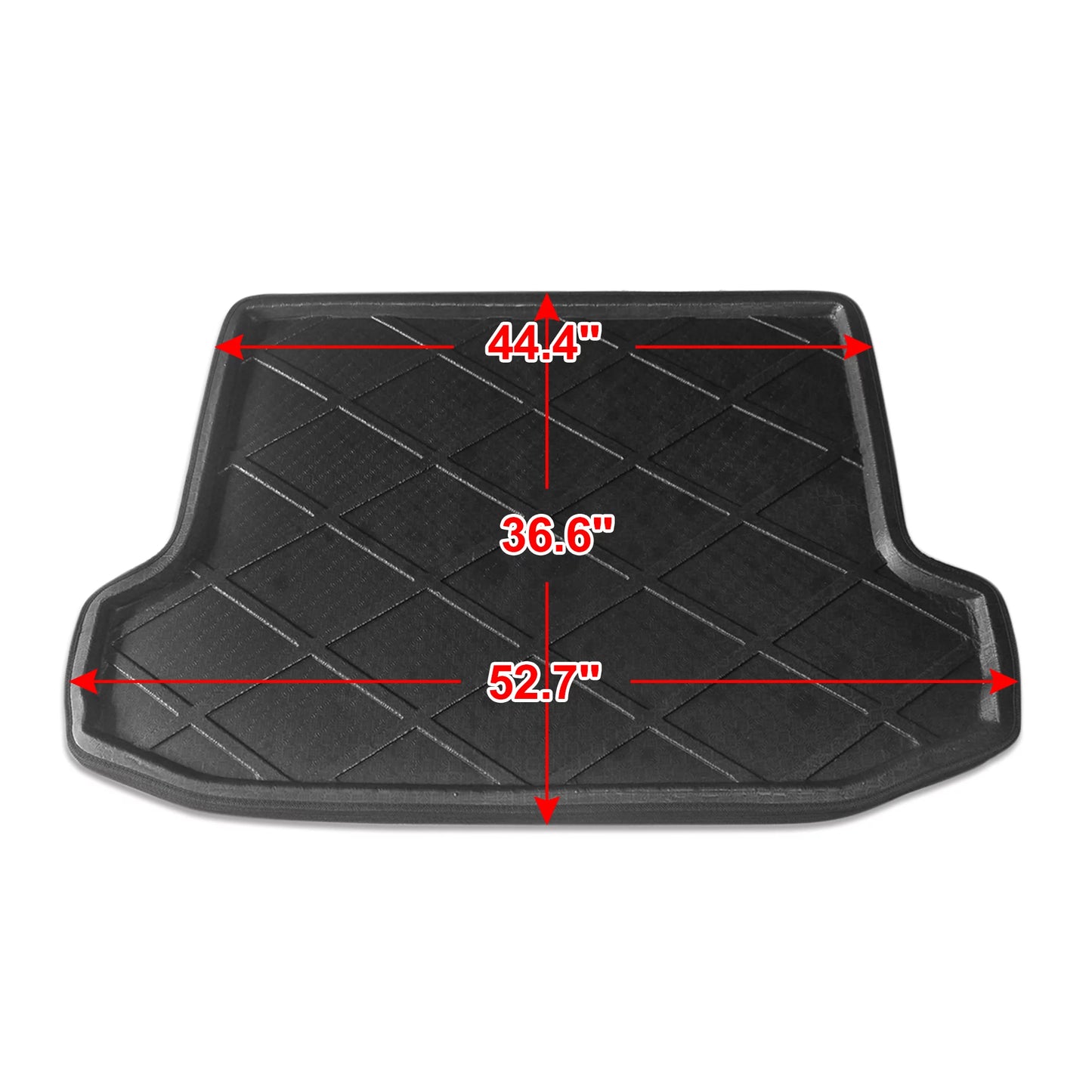 Rear Cargo Mat Trunk Floor Tray Liner for Toyota RAV4 2009-2012 PE EVA Pillow Plastic