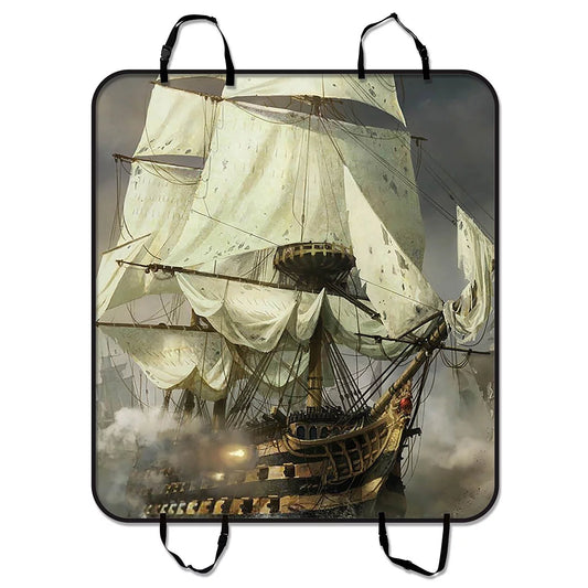 GCKG Cool Pirate Sizehip Pet Car Sizeeat Cover Dog Car Sizeeat Mat Hammock Cargo Mat Trunk Mat For Cars Trucks and SizeUV 54x60 inches