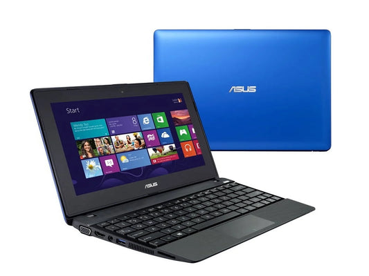 Restored ASizeUSize X102BA-BH41T 10.1" HD 1366 x 768 Touch Laptop AMD A4-1200 1 GHz 2 GB DDR3 320 GB SizeATA HDD AMD Radeon HD 8180 Windows 10 Home Blue (Refurbished)