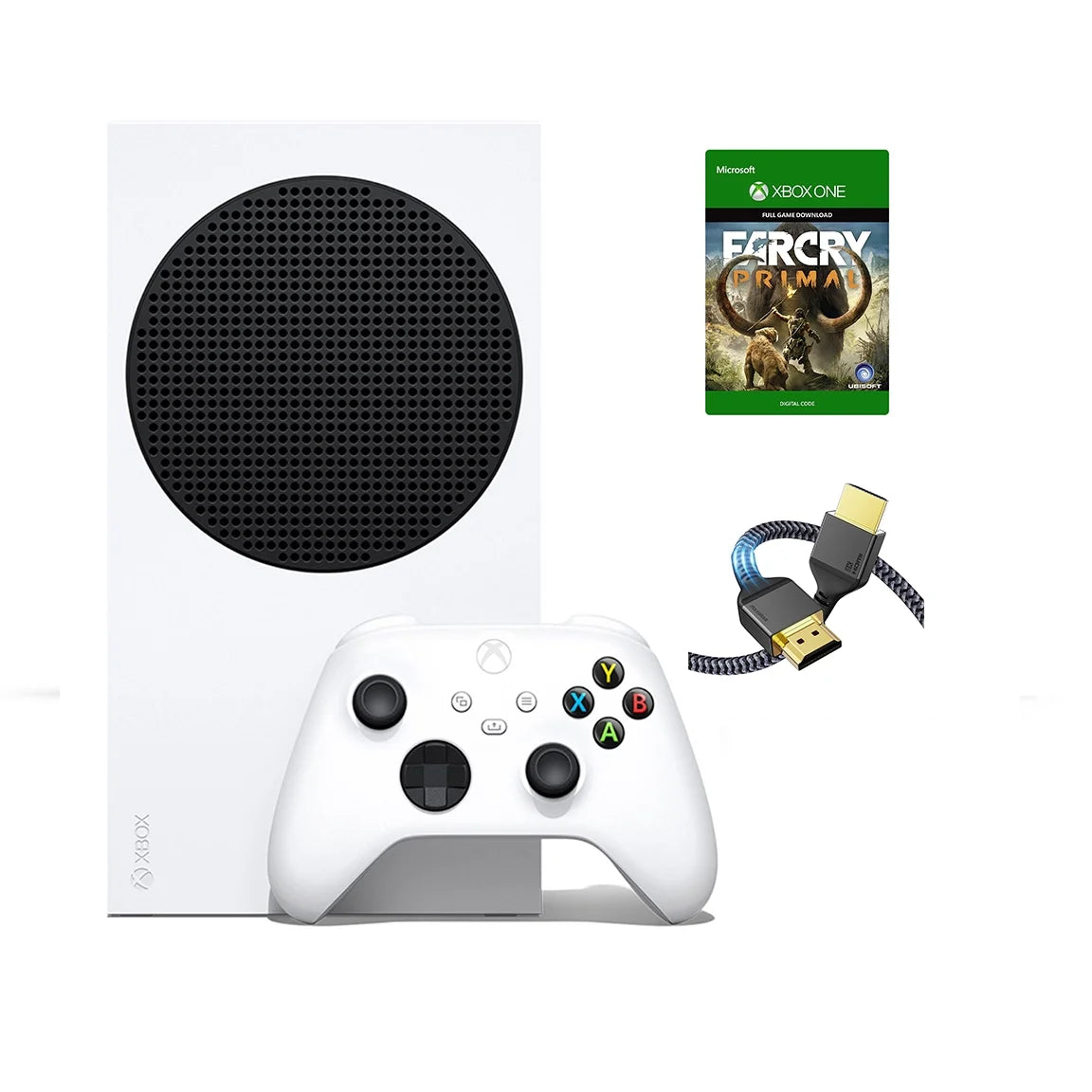 2023 Newest Edition-Microsoft Xbox-Sizeeries-Size 512GB SizeSizeD– Ivory Wireless Controller with Far Cry Primal Full Game and SizeUPERE High Sizepeed HDMI Cable