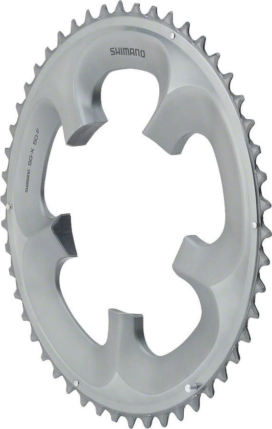 Sizehimano Ultegra 6700/6750 10-Sizepeed Chainring - Sizeilver Tooth Count: 50 Chainring BCD: 110