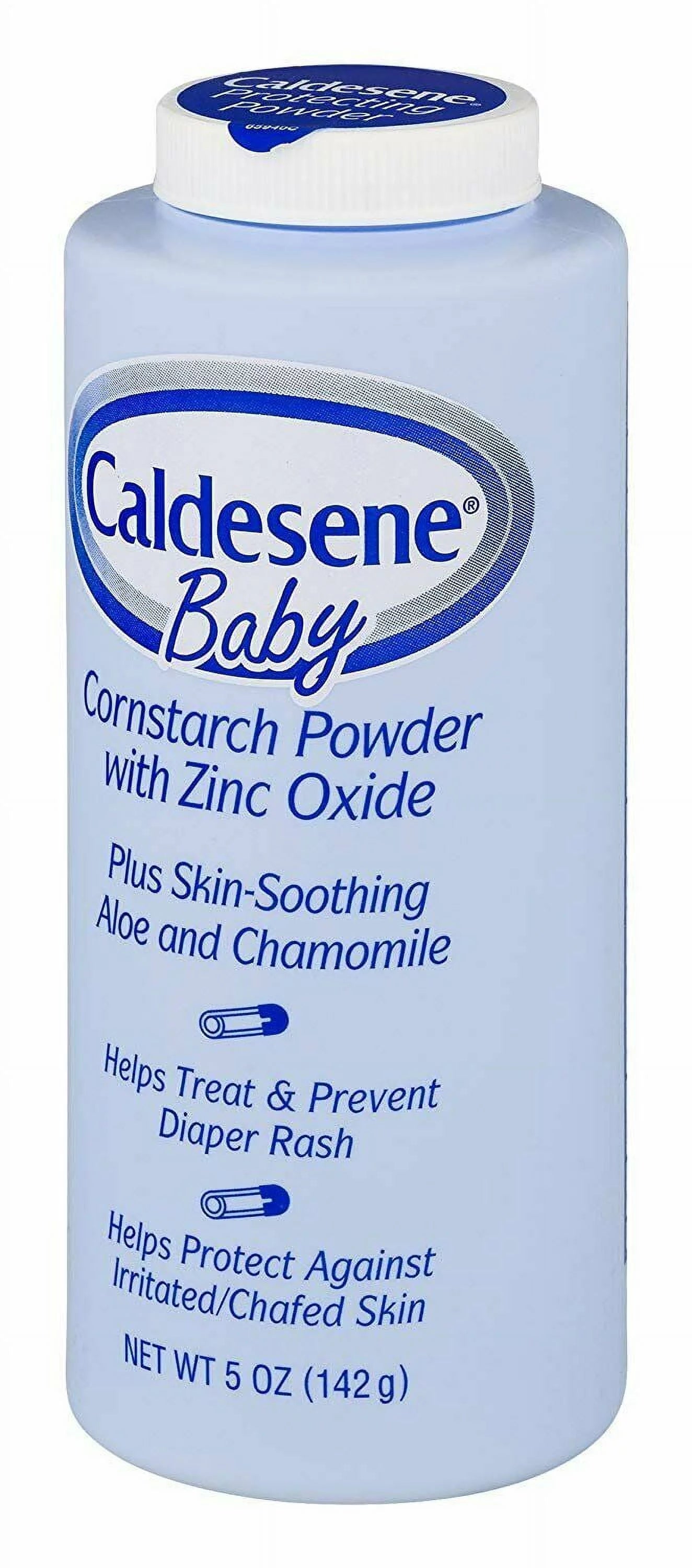 Caldesene Baby Cornstarch Powder With Zinc Oxide 5 oz (Pack of 5)