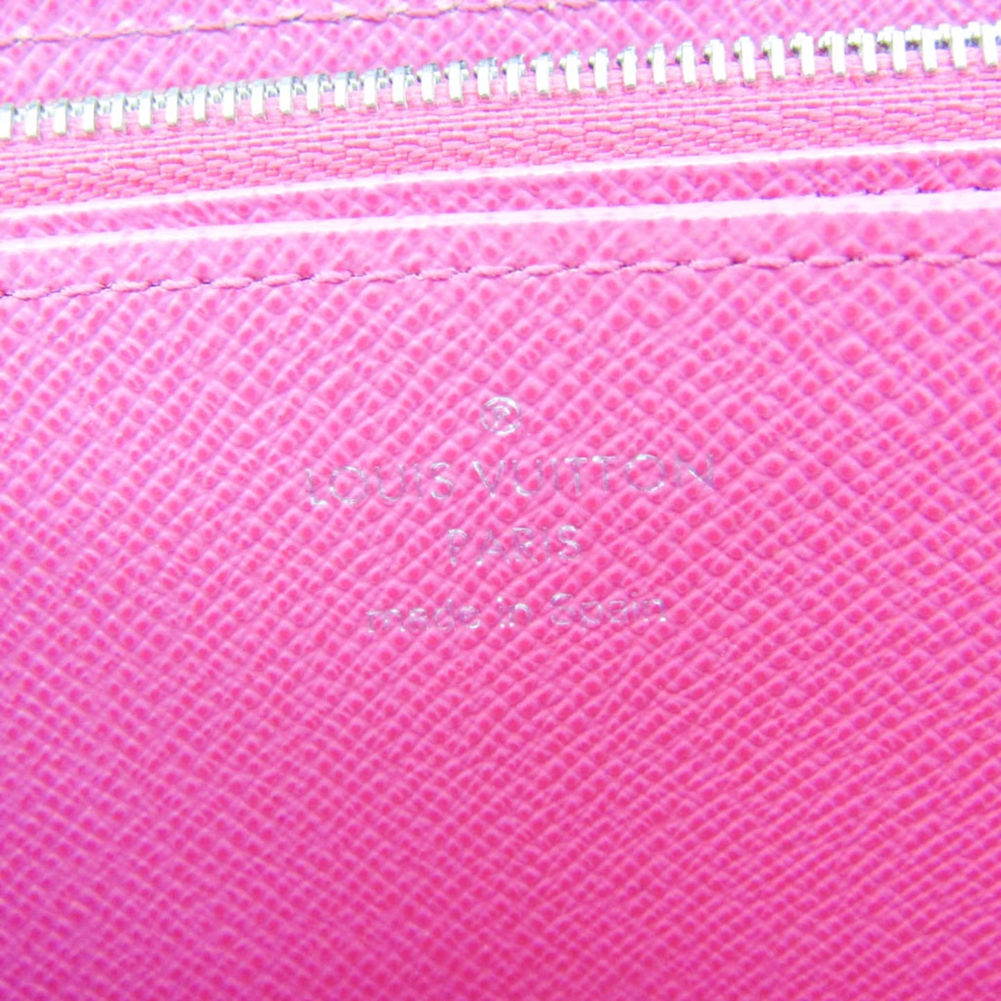 Pre-Owned Louis Vuitton Epi Zippy-wallet M64838 Women's Epi Leather Long Wallet (bi-fold) Hot Pink,Noir (Good)