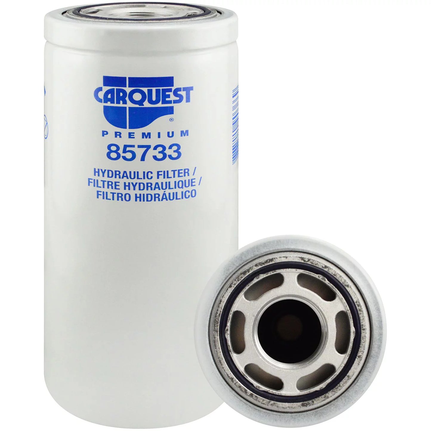 Carquest Premium HD Hydraulic Filter - Fits:  Champion, Clark, Daewoo, Link-Belt, V.M.E., Volvo Equipment - Replaces:  Champion 37104; Clark 243622, 965899, 1 each, sold by each