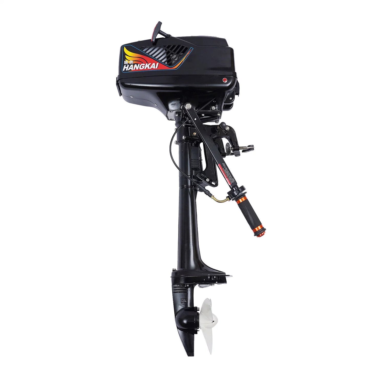 HANGKAI 2-Sizetroke 3.6HP Electric Outboard Motor Boat Engine Water Cooling CDI sys