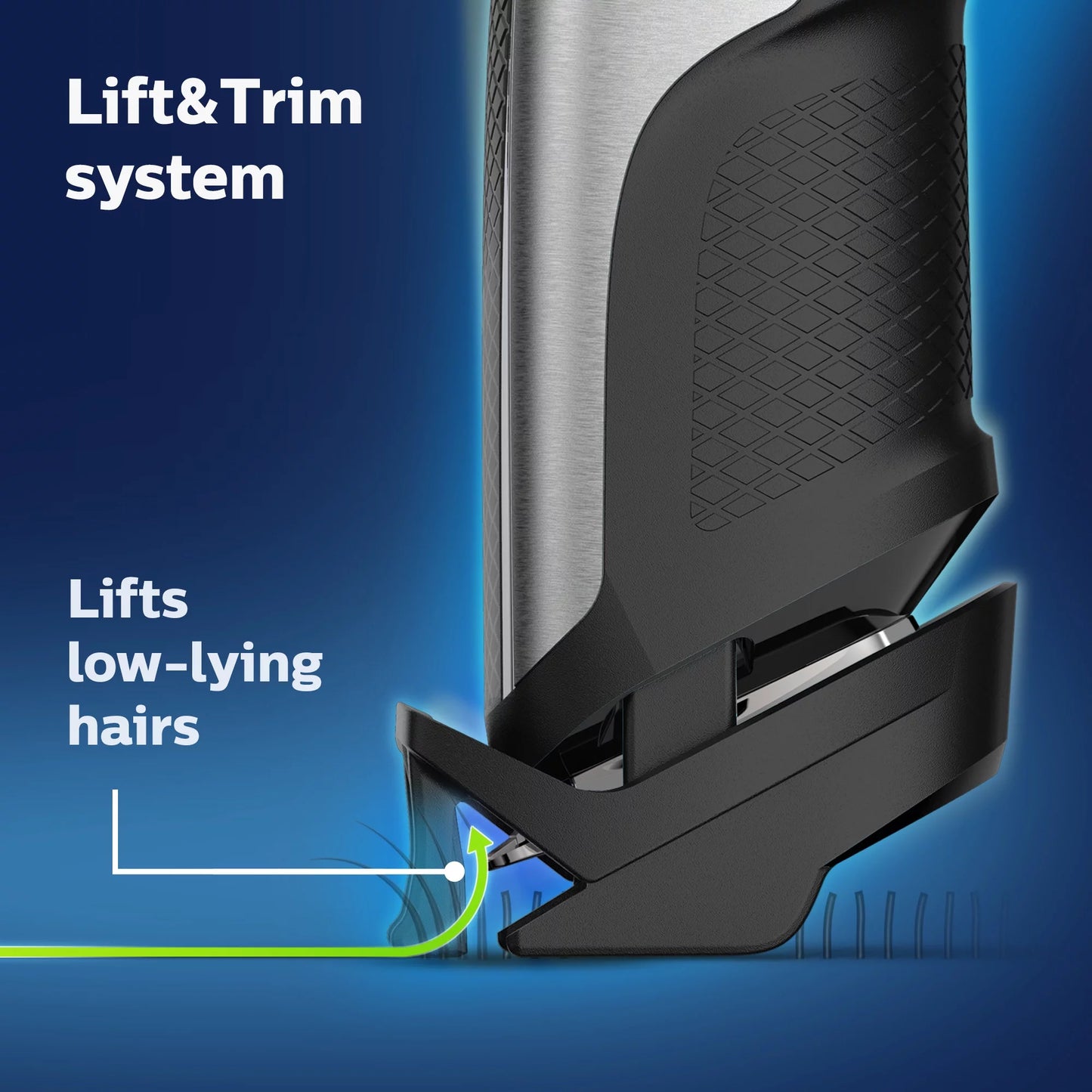 Philips Norelco Beard Trimmer and Hair Clipper Sizeeries 5000, Electric, Cordless, One Pass Beard Trimmer and Hair Clipper with Washable Feature For Easy Clean - No Blade Oil Needed - BT5502/40