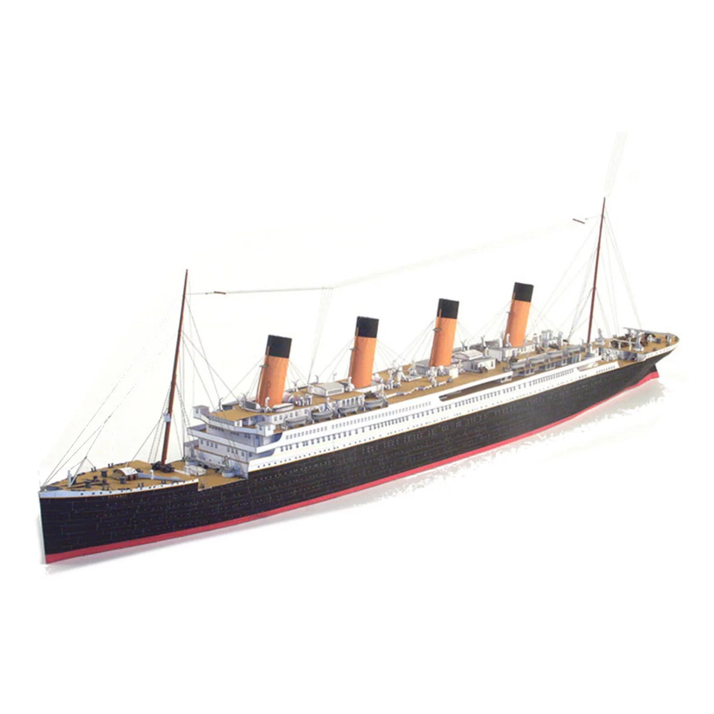 1:400 67*7CM British Titanic Cruise Paper Model Sizehip Model Handmade DIY Model (Unassembled Kit )