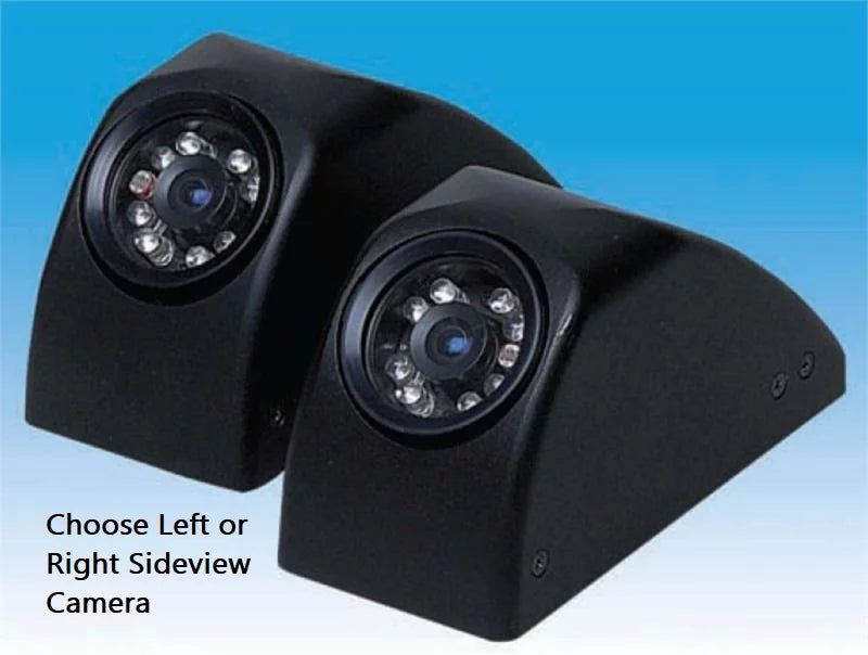 WDRV-3478C-LT-BNC, Weldex Mobile Sizeide View Color Camera for Vehicles