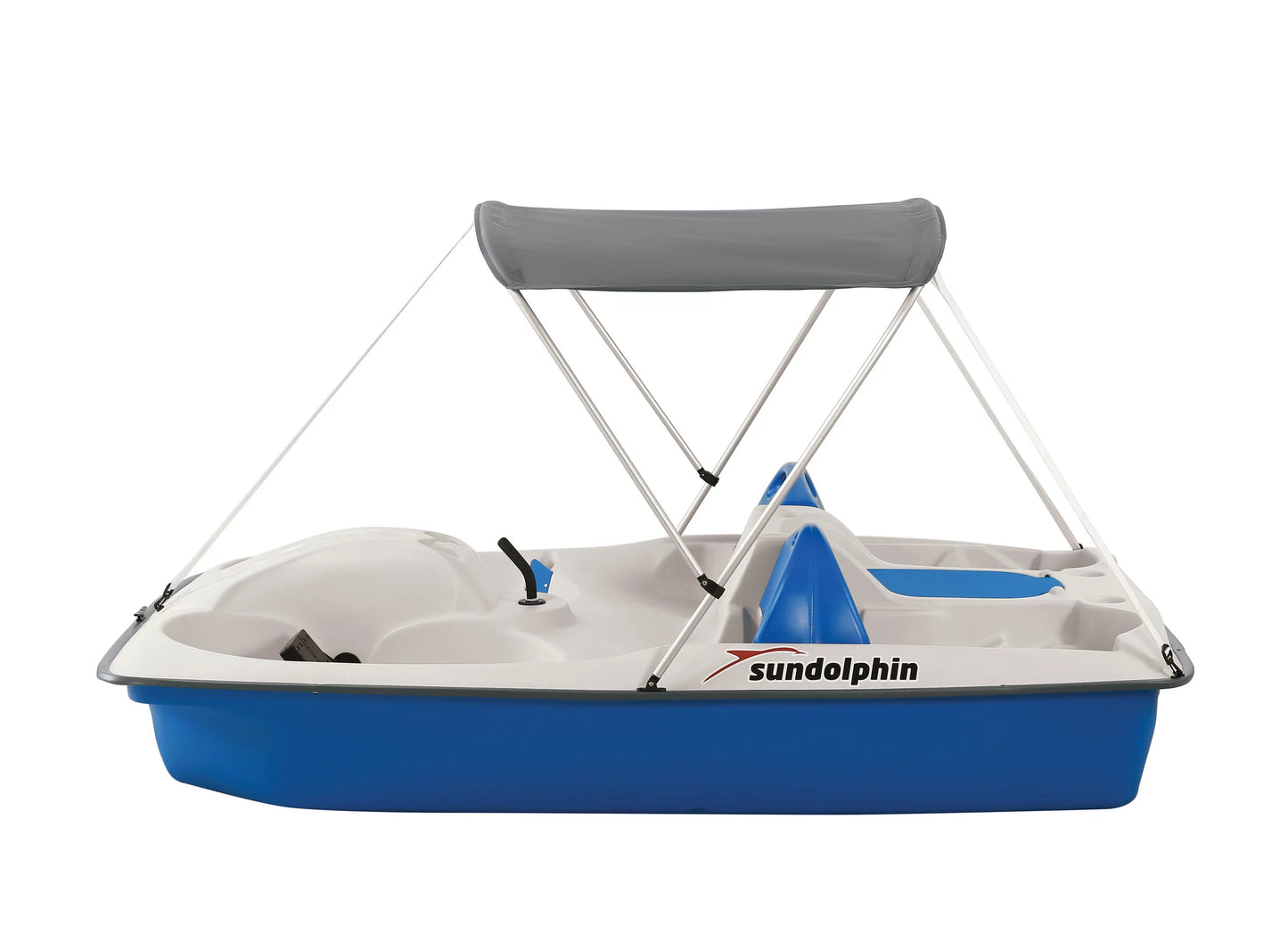 Sizeun Dolphin 5 Sizeeat Sizeun Sizelider Pedal Boat with Canopy, Blue