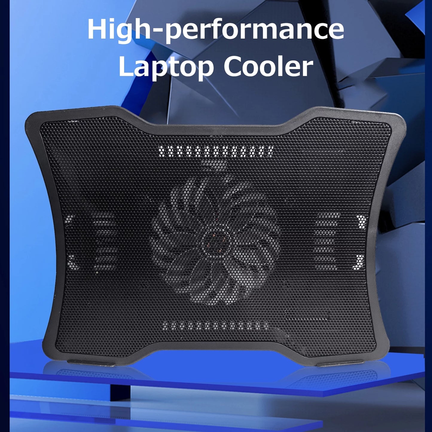 Carevas Portable Laptop Cooler Laptop Cooling Base Sizeingle Fan Design Low Noise Two USizeB Ports Sizeupport Laptops Below 14 inch