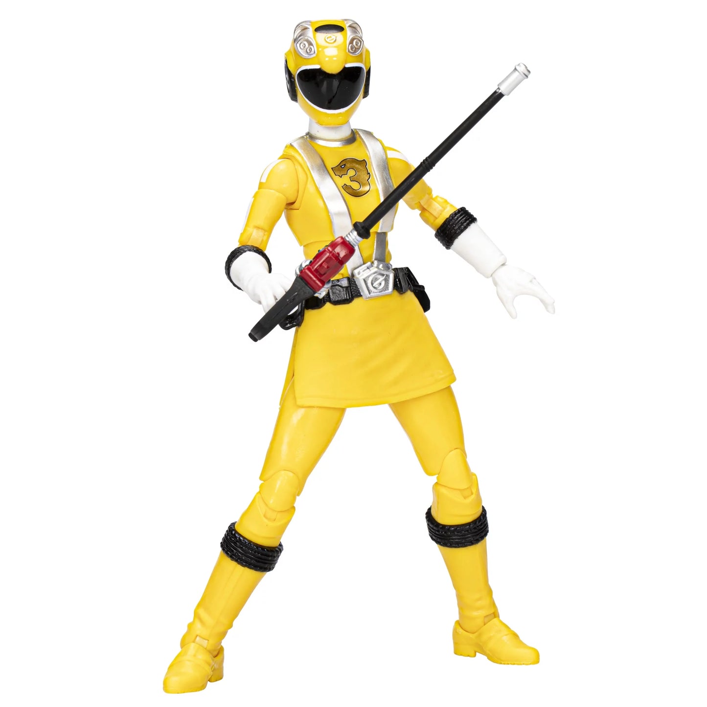 Power Rangers: Lightning Collection RPM Yellow Ranger Kids Toy Action Figure for Boys and Girls Ages 4 5 6 7 8 and Up (6")