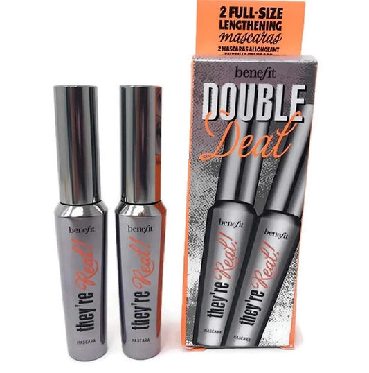 Benefit Double Deal They`re Real Mascara - 2pcs 8.5g / 2 full size mascaras