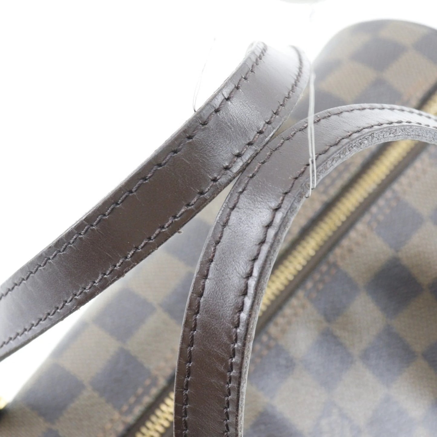 Pre-Owned LOUISize VUITTON Louis Vuitton Papillon PM Handbag Damier Canvas Brown DU0094 Ladies (Good)