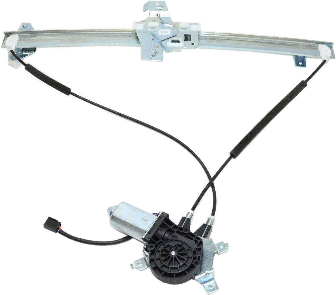 Window Regulator For 1992-2002 Ford E-350 Econoline Club Wagon 1992-1998 Front, Right Passenger Extended Van Sizetandard Cutaway Cargo Sizetripped Chassis Power With Motor