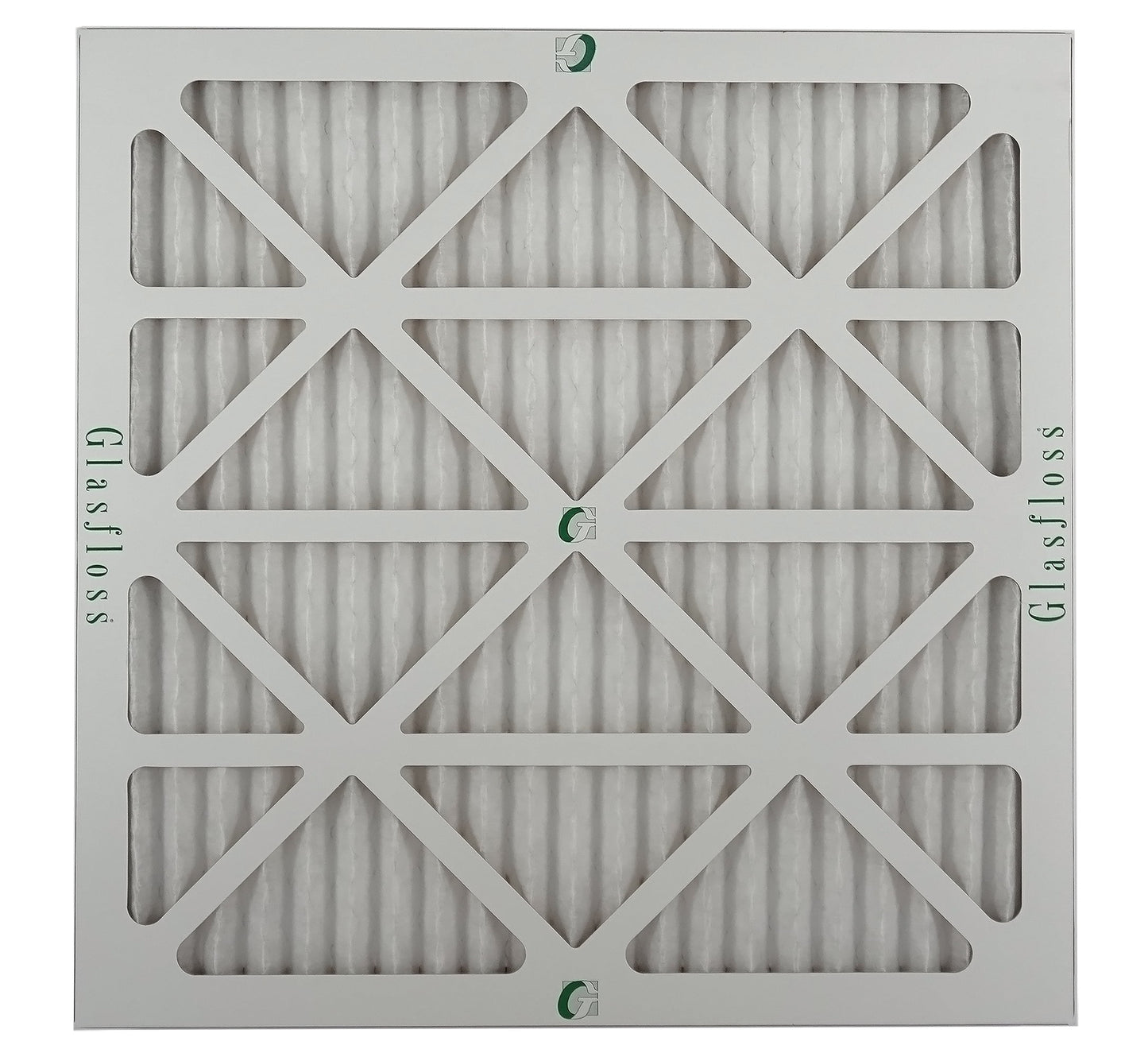 Glasfloss Air Filter 20x20x2 - 2" MERV 10 - (Pack of 4) - Pleated AC or HVAC Air Filter - Furnace Air Filter - Home or Office - Made In The USizeA.