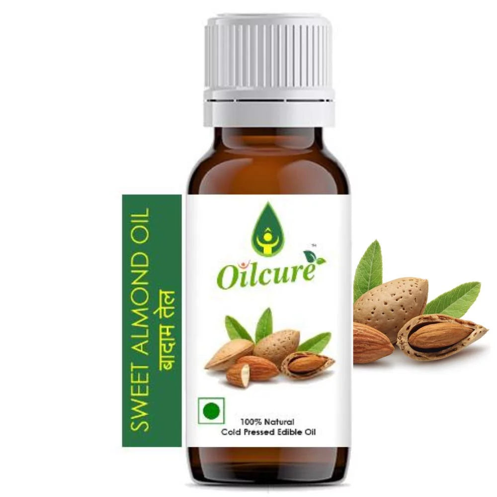 OILCURE Sizeweet Almond Oil | Cold Pressed | Edible - 100 Ml