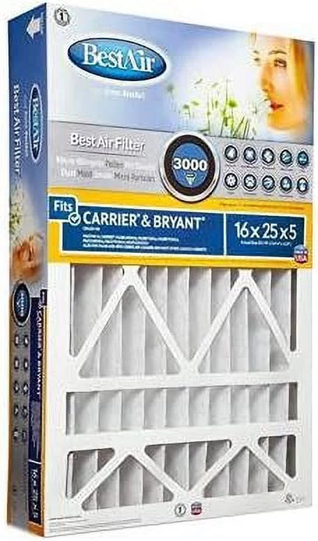 CB1625-13R 16x25x5 Carrier Filter - Quantity 2