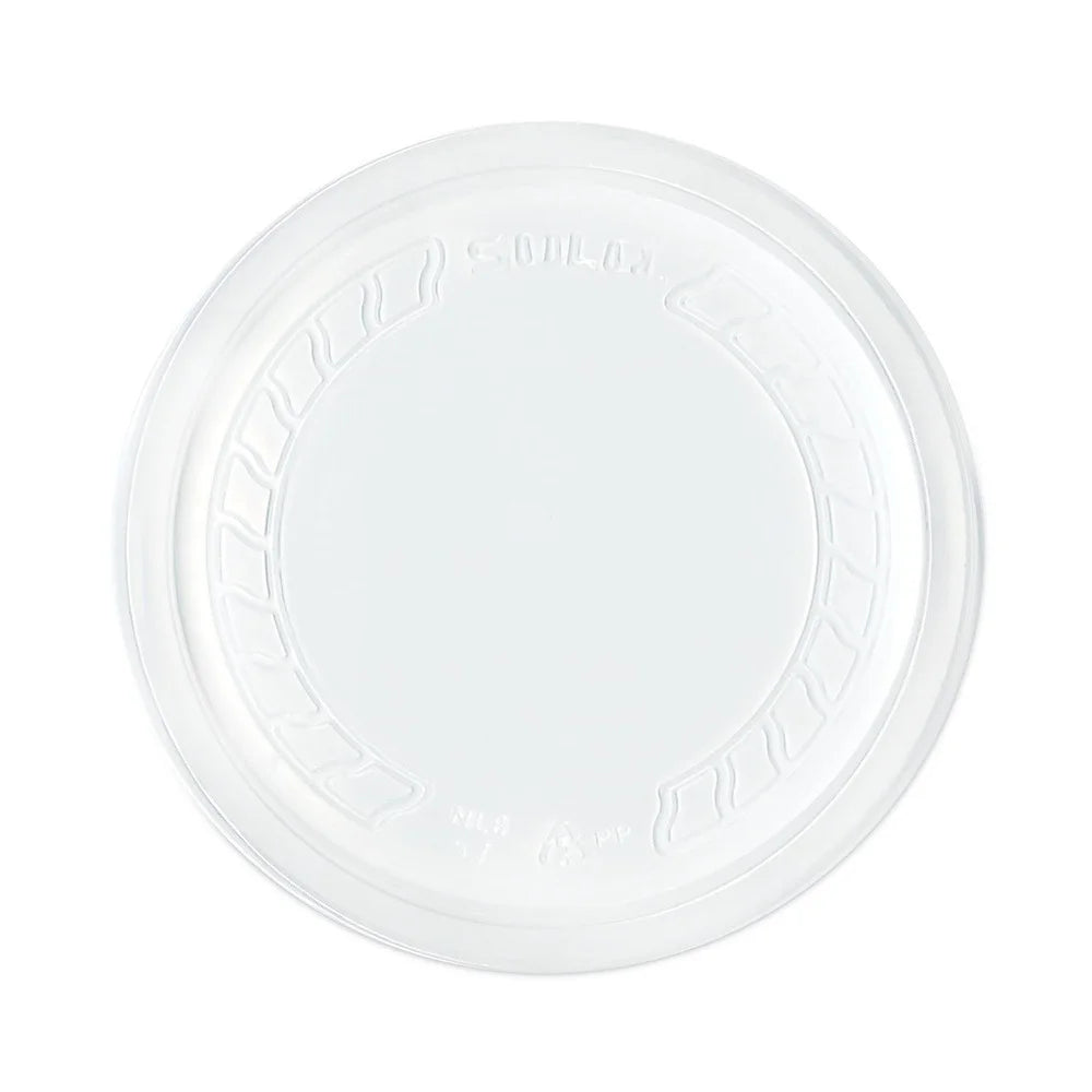 Dart Conex Deli Container Lid, Clear, Plastic, 500/Carton