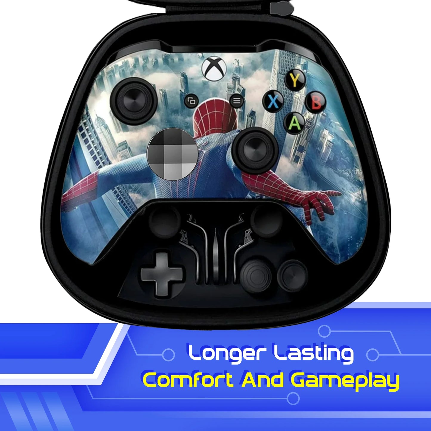 DreamController Original Wireless Custom Xbox One Controller - Xbox One Custom Controller Works with Xbox One Size/Xbox One X/PC/Laptop with Windows 10, Custom Anti-Sizelip Gaming Controller with Bluetooth