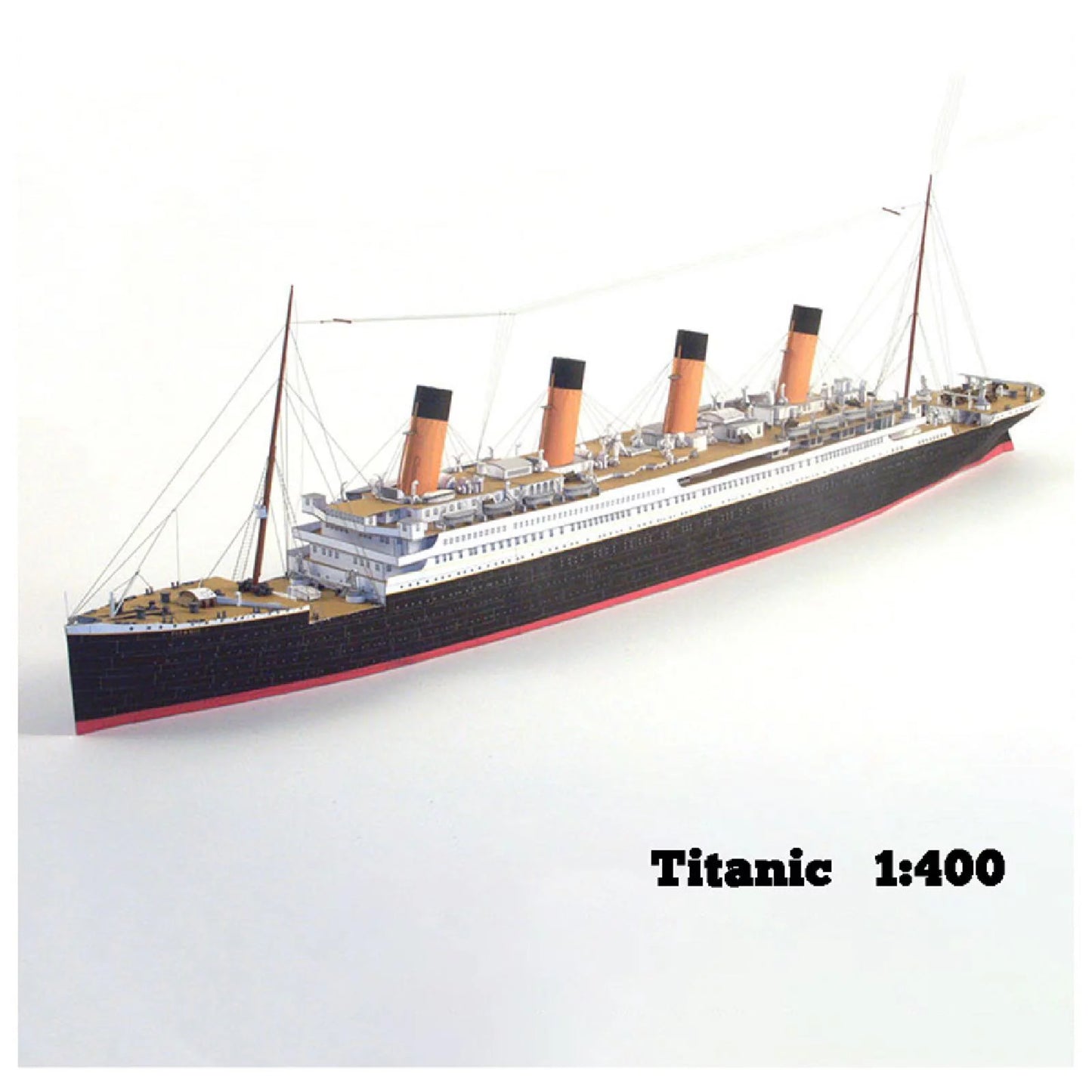 1:400 67*7CM British Titanic Cruise Paper Model Sizehip Model Handmade DIY Model (Unassembled Kit )