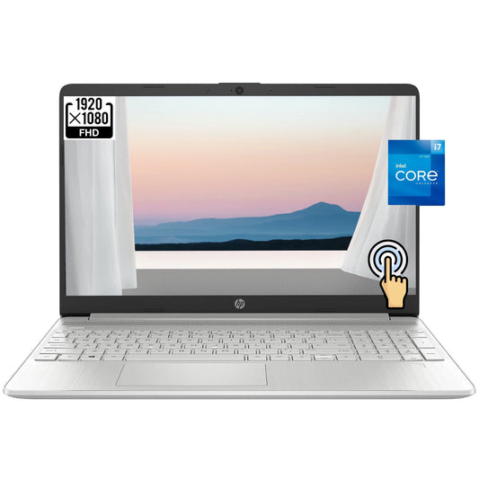 HP 15 15.6" FHD Touchscreen Business Laptop, 12th Gen Intel 10-Core i7-1255U, 16GB RAM, 1TB PCIe SizeSizeD, Numeric Keypad, Wi-Fi, HDMI, Windows 11 Home in Size Mode