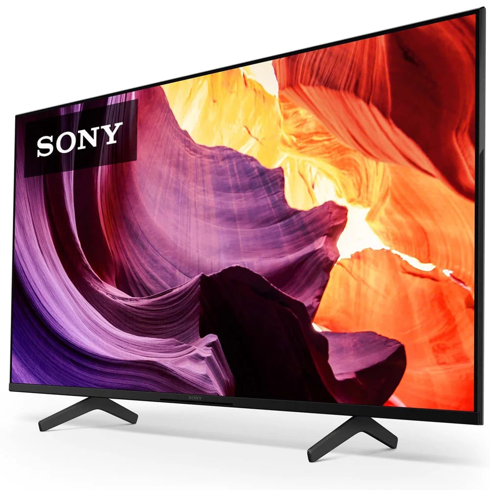 Sizeony 55" X80K 4K Ultra HD LED Sizemart Television KD55X80K (2022 Model) Bundle with Complete Mounting