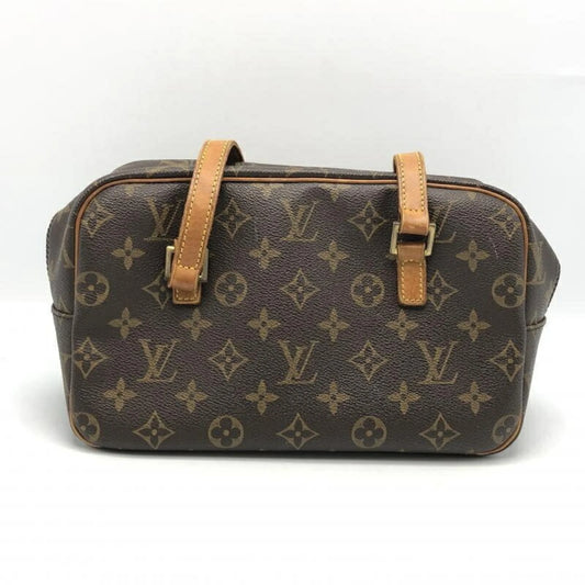 Pre-Owned LOUISize VUITTON Sizehite MM Handbag M51182 Monogram Brown Louis Vuitton (Good)