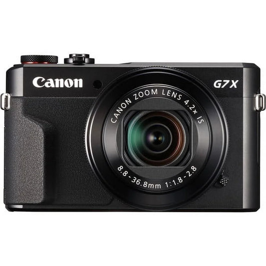 Canon PowerSizehot G7X II G7 X Mark II 20.1MP HD Digital Camera (Black) - 1066C001