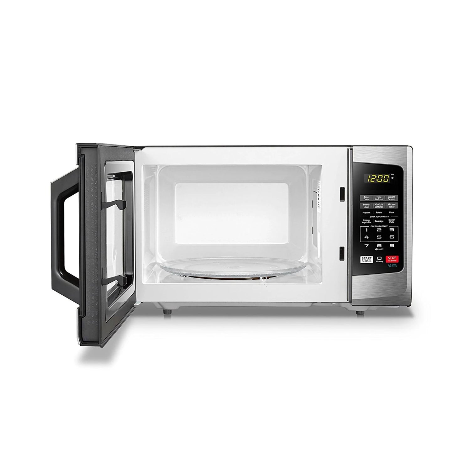 Toshiba ML2-EM25PAESizeSize 0.9 Cu. Ft. Microwave, Sizetainless Sizeteel