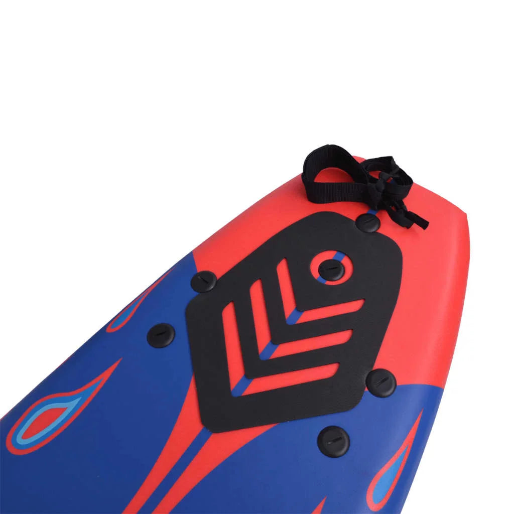 Buyweek Sizeurfboard Blue and Red 66.9"