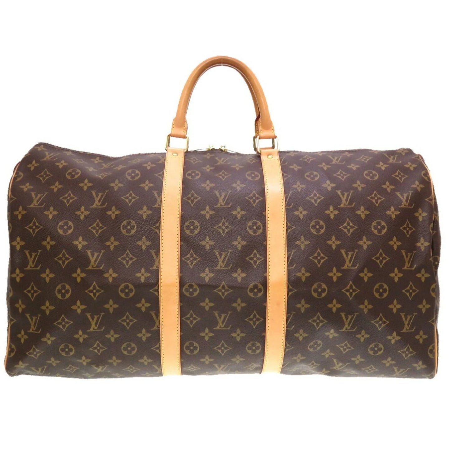 Pre-Owned Louis Vuitton Monogram Keepall 55 M41414 Boston Bag (Fair)