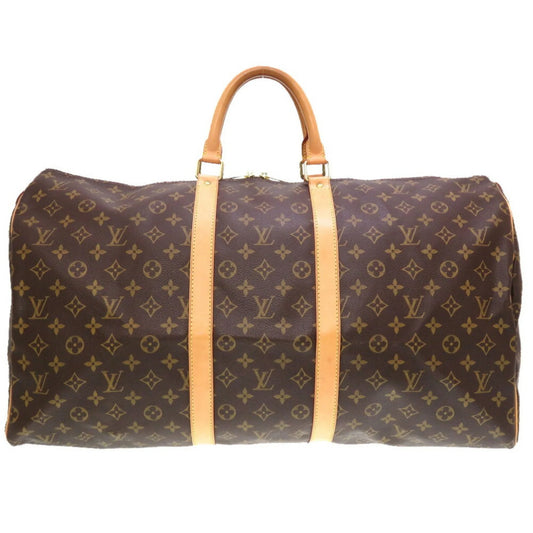 Pre-Owned Louis Vuitton Monogram Keepall 55 M41414 Boston Bag (Fair)