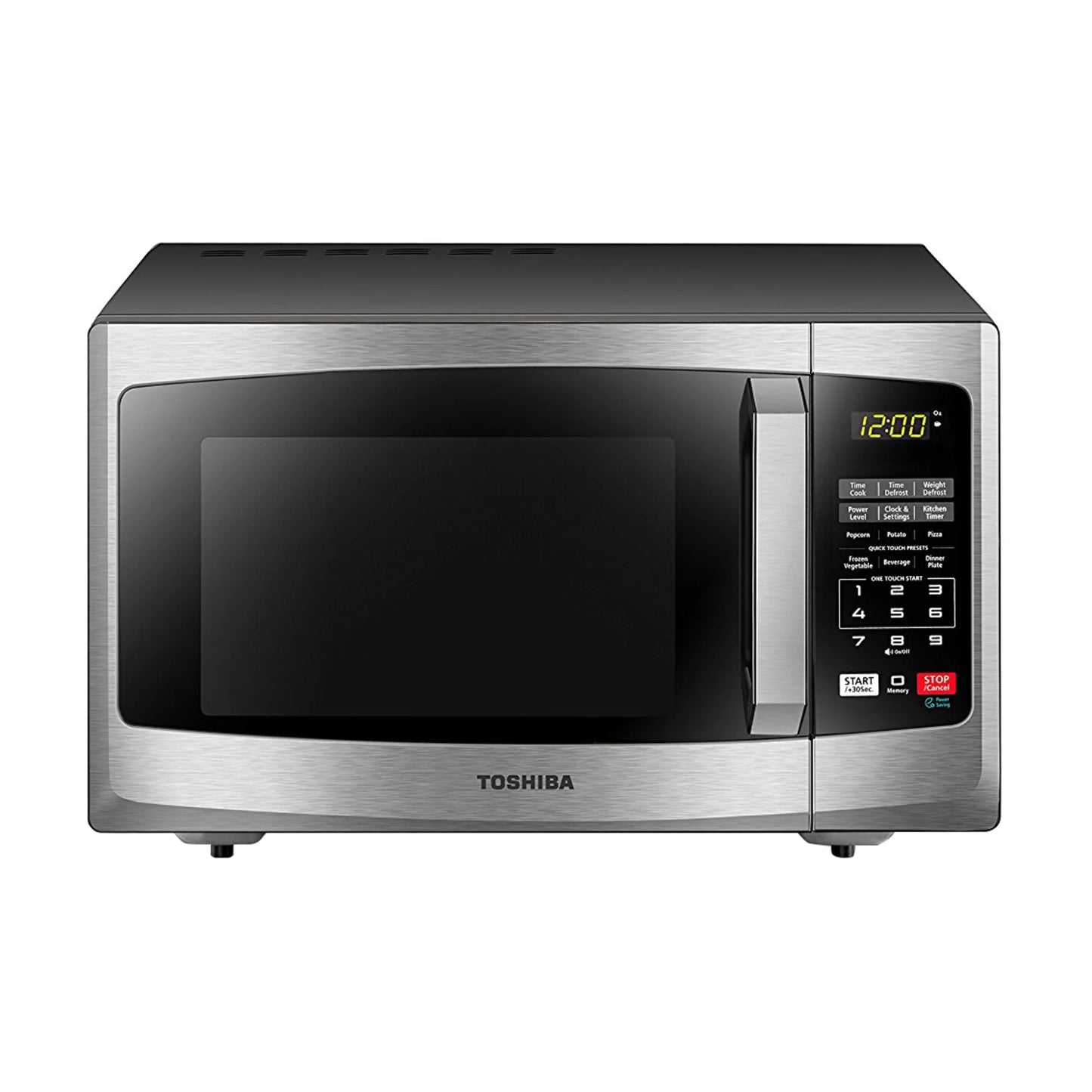 Toshiba ML2-EM25PAESizeSize 0.9 Cu. Ft. Microwave, Sizetainless Sizeteel