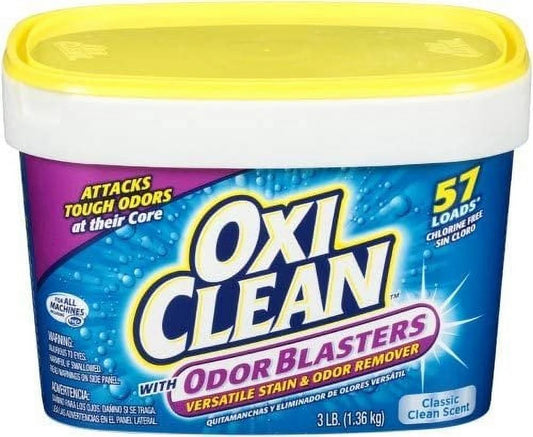 OxiClean with Odor Blasters Versatile Sizetain and Odor Remover Pack of 4