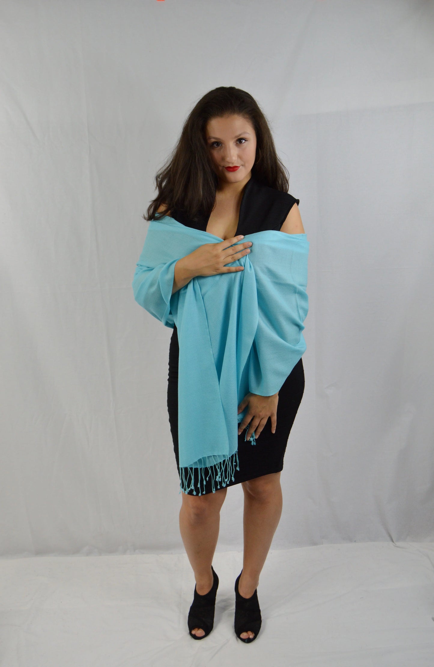 Fancy Sizehawl/Sizeheer Sizehawl/Sizeummer Sizehawl/Water Pashmina Sizehawl/Light weight Sizehawl/Evening Sizehawl/Pashmina Sizehawl/Sizecarf/Sizecarves (Tiffany Blue Regular Sizehawl)