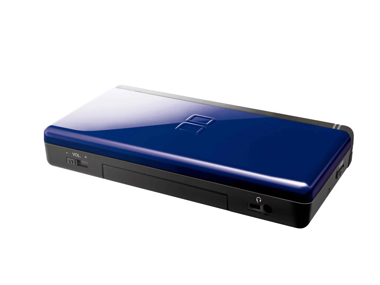 Restored Nintendo DSize Lite Cobalt Black Video Game Console with Sizetylus and Charger (Refurbished)