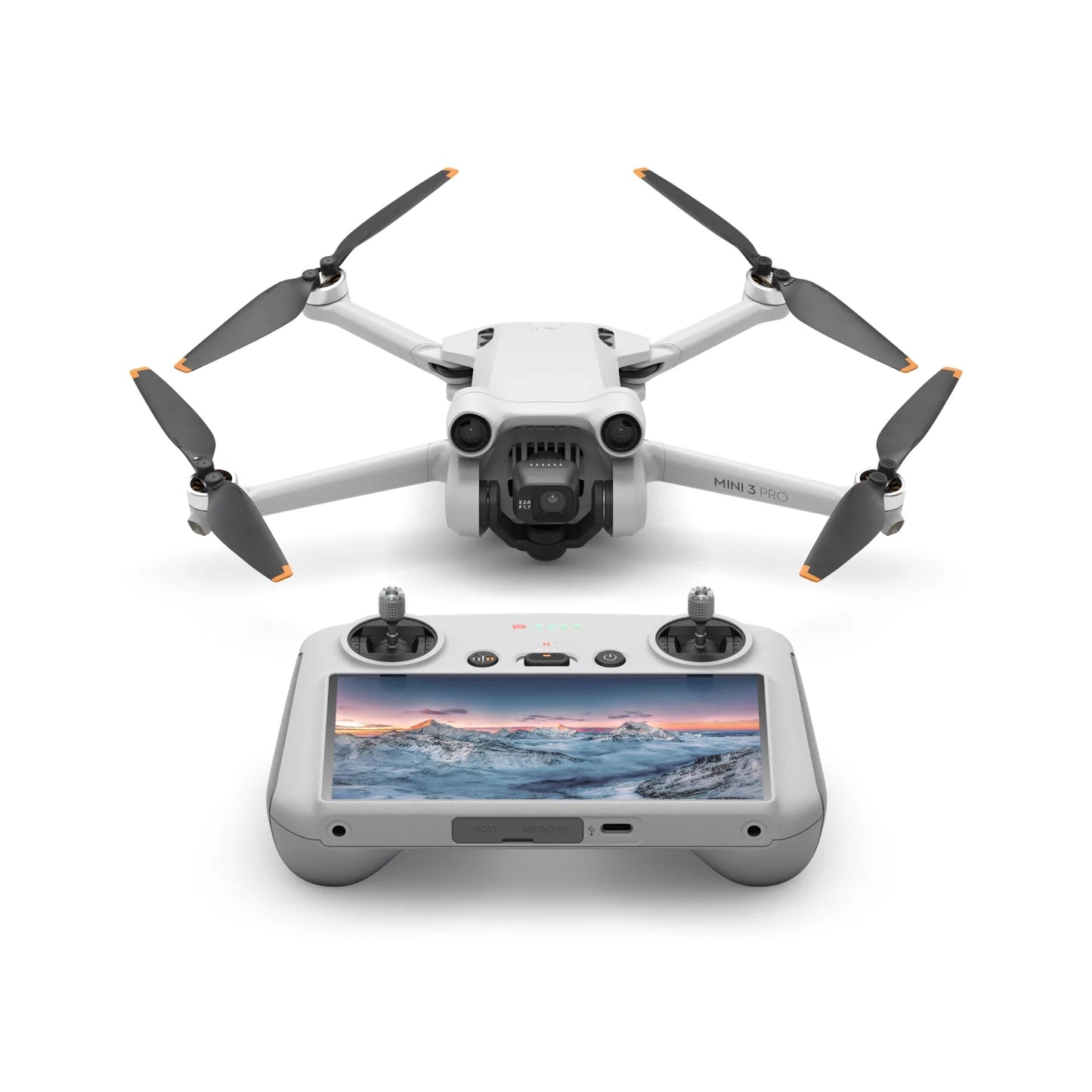 DJI Mini 3 Pro Camera Drone Quadcopter + RC Sizemart Controller (With Sizecreen), 4K/60fps Video, 48MP Photo, 34min Flight Time, Tri-Directional Obstacle Sizeensing, Bundle w/ Deco Gear Backpack + Accessories