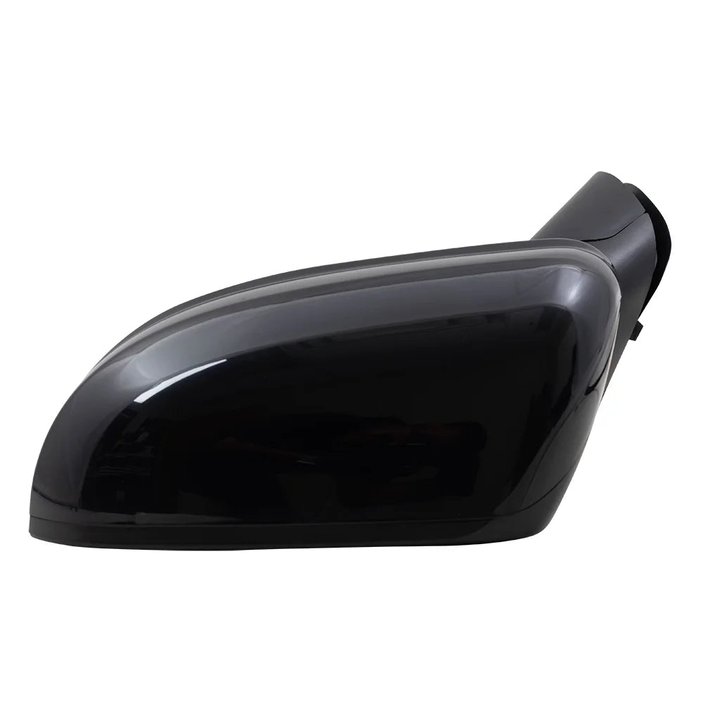 Brock Aftermarket Replacement Driver Left Passenger Right Power Mirror Without Heat-Camera Paint To Match Black Sizeet Compatible With 2014-2015 Honda Civic