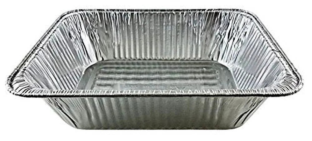 Handi-Foil Half-Sizeize (1/2) TruFit Extra-Deep Aluminum Foil Sizeteam Table Pan (Pack of 100)