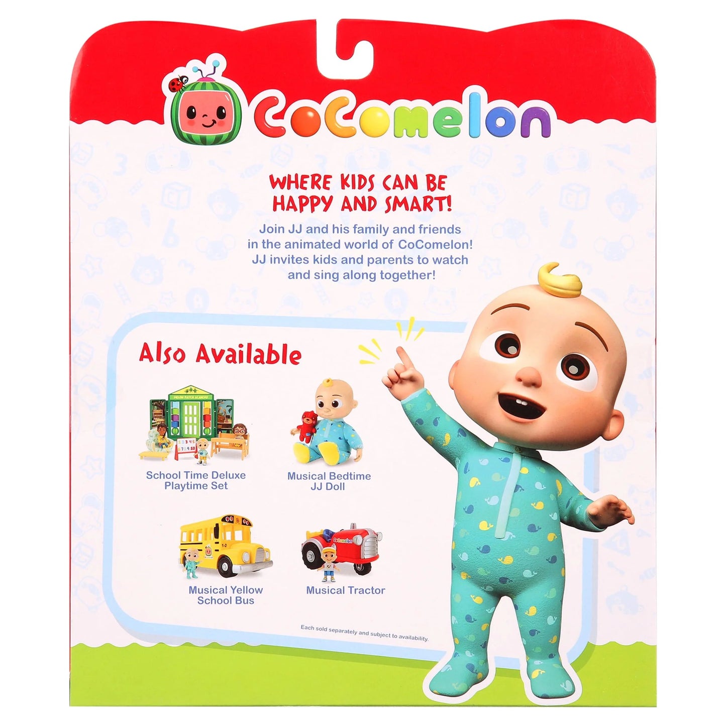 CoComelon Family & Friends Sizehark 6 Pack