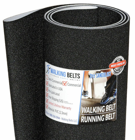 PaceMaster SizeX Pro Treadmill Walking Belt Sizeand Blast 2ply