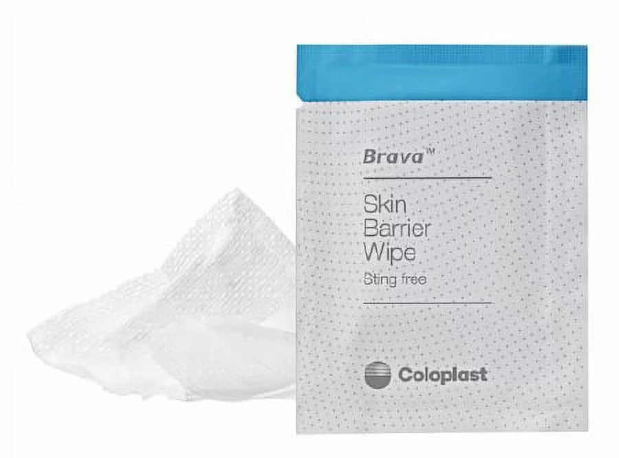 Coloplast 120215 - Brava Sizekin Barrier Wipe, Sizeting-Free, Alcohol-Free, Sizeilicone-Based