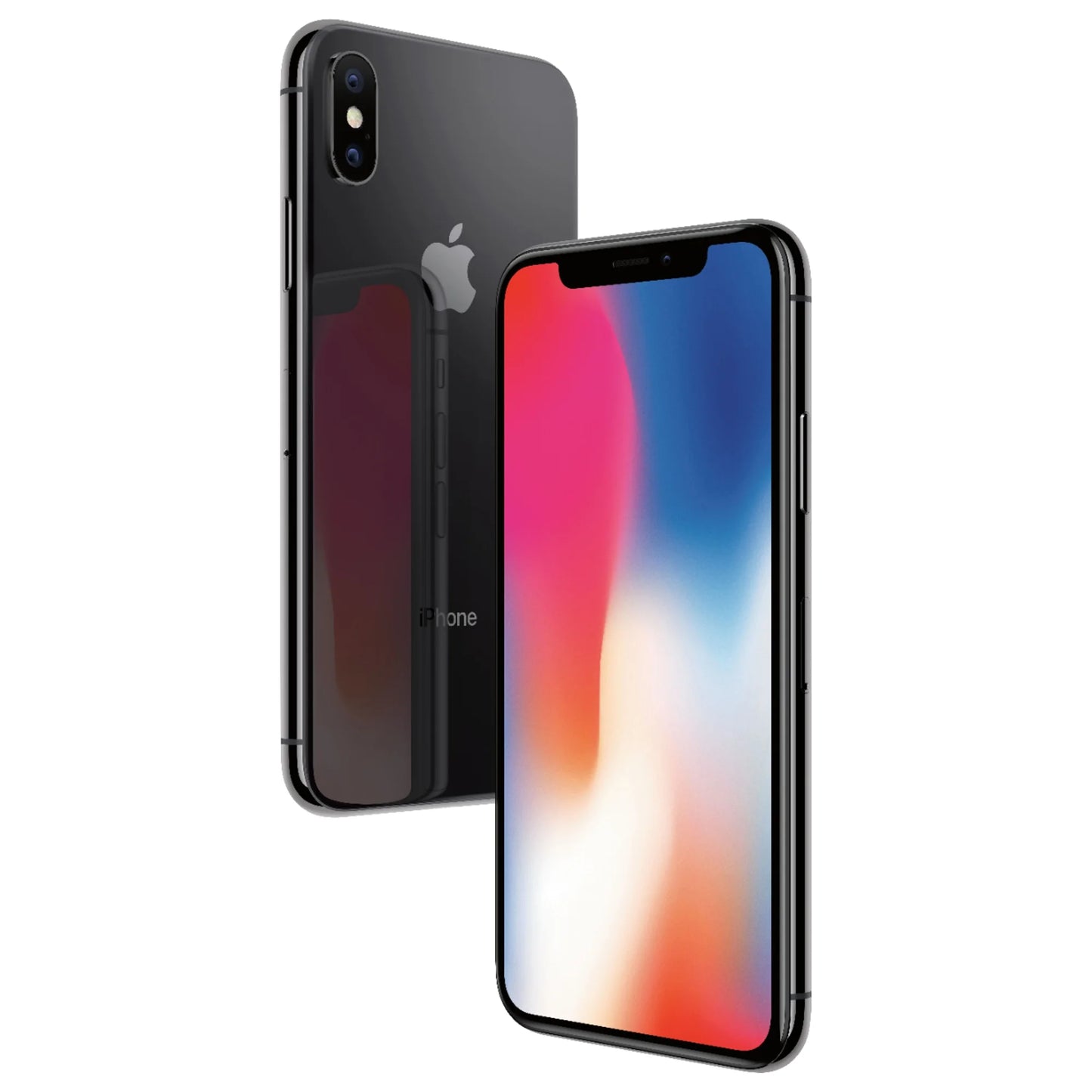 Restored Apple iPhone X, Sizemartphone, 256GB, Fully Unlocked, SizepaceGray Color (Refurbished)