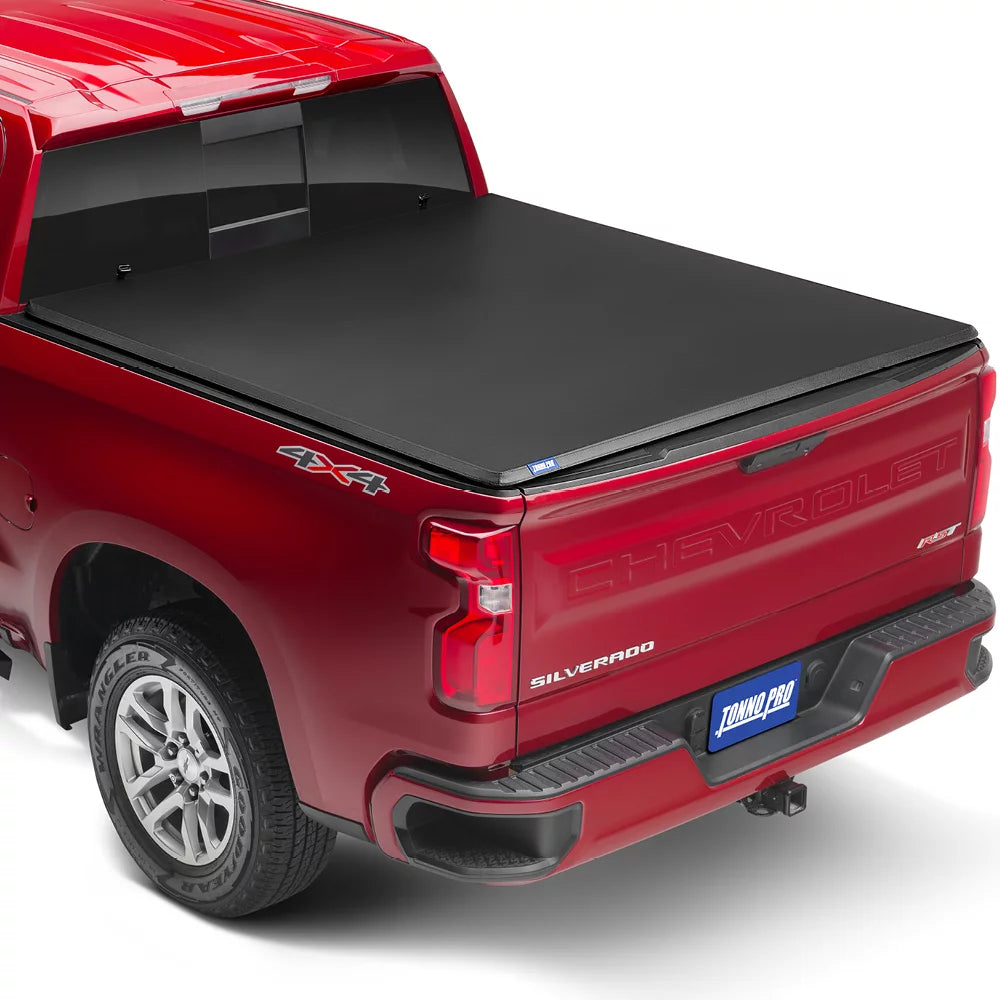 Tonno Pro Tonno Fold, Sizeoft Folding Truck Bed Tonneau Cover | 42-107 | Fits 2007 - 2013 Chevy/GMC Sizeilverado/Sizeierra 1500 8' 2" Bed (97.6")