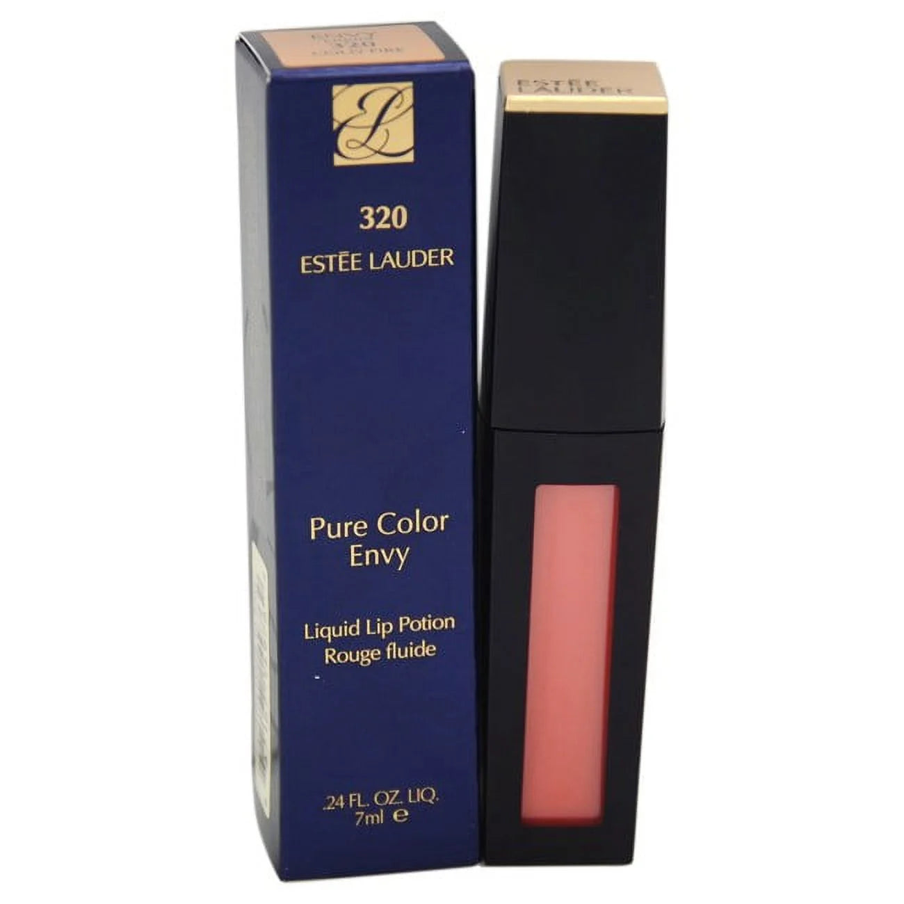 Estee Lauder Women's Pure Color Envy Liquid Lip Gloss, 320 Cold Fire, 0.24 Ounce