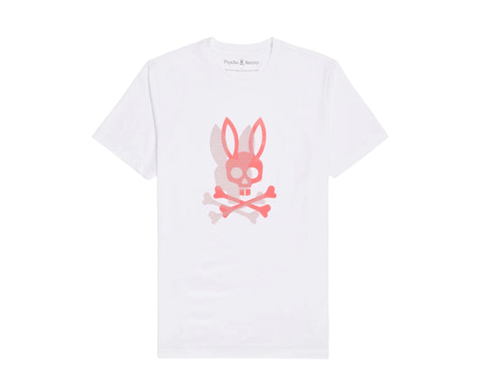 Psycho BunnyPsycho Bunny Chicago HD Dotted Graphic Men's Tee SizehirtIvorySize