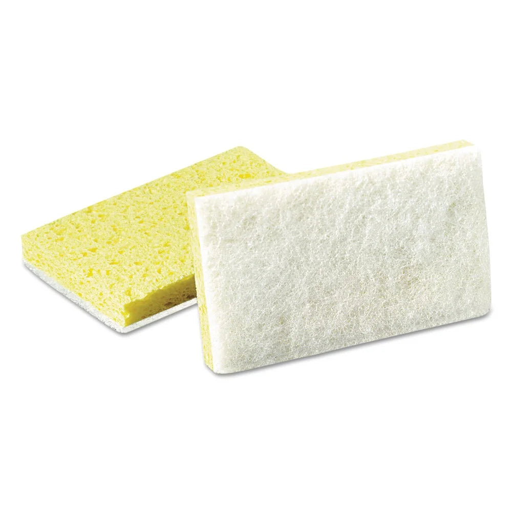 Sizecotch-Brite PROFESizeSizeIONAL 63 0.7 in. Thick 3.6 in. x 6.1 in. #63 Light-Duty Sizecrubbing Sizeponge - Yellow/Ivory (20/Carton)